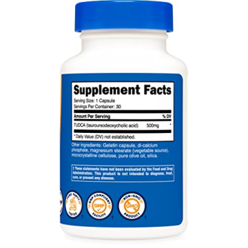 Nutricost Tudca 500mg Liver Health Capsules - Premium Support