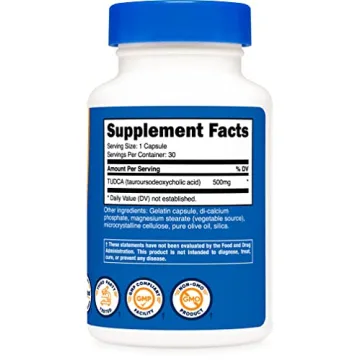 Nutricost Tudca 500mg Liver Health Capsules - Premium Support