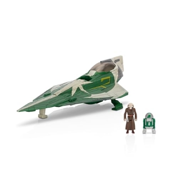 Compelling STAR WARS Micro Galaxy Squadron Jedi Starfighter Mystery Bundle - Includes Micro Figures ...
