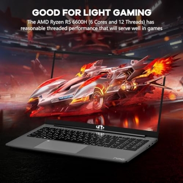 NIMO 15.6" FHD Gaming Laptop with Ryzen 5 Power
