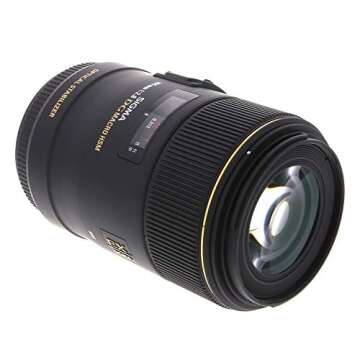 Sigma 105mm F2.8 EX DG OS HSM Macro Lens for Canon SLR Camera