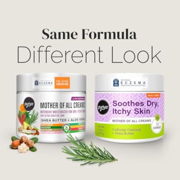 Puriya Eczema Relief Cream, Moisturizer for All Ages