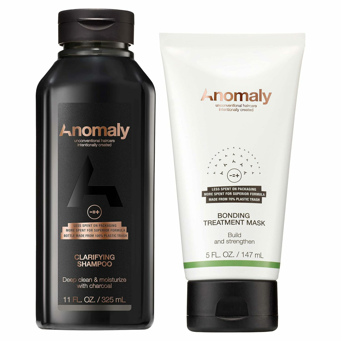 Anomaly Vegan Shampoo & Hair Mask Gift Set 2 Piece