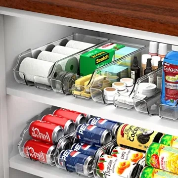 Simple Houseware Soda Can Organizer Set for Fridge