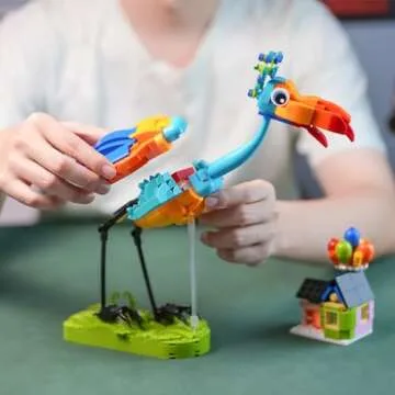 ENJBRICK Kevin Bird Up House Building Sets for Adults,Cute Movie Animal Building Toy Set for Girls and Boys Age 8-14 Years Christmas and Birthday Gifts 602 pcs