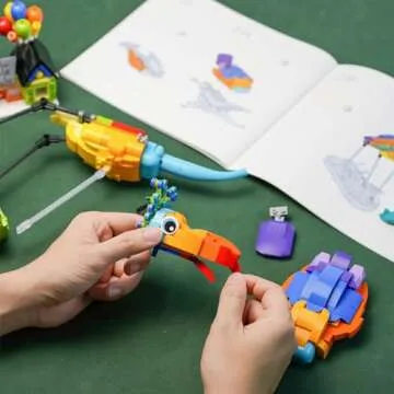 ENJBRICK Kevin Bird Up House Building Sets for Adults,Cute Movie Animal Building Toy Set for Girls and Boys Age 8-14 Years Christmas and Birthday Gifts 602 pcs