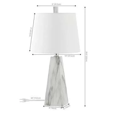 Elegant JONATHAN Y Owen LED Table Lamp for Modern Homes