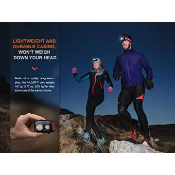 Fenix HL32R-T Headlamp 800 Lumen USB-C Rechargeable