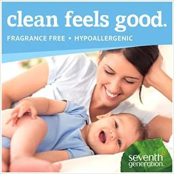 Seventh Generation Thick & Strong Baby Wipes 768 Count