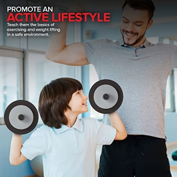 Kids Weight Set 2 Pack Toy Dumbbells for Fun Fitness