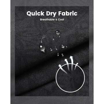 maamgic Mens Swim Trunks with Compression Liner 5" Stretch Athletic Swimming Shorts Quick Dry with Zipper Pockets No-Chafing Board Shorts Totem X-Small