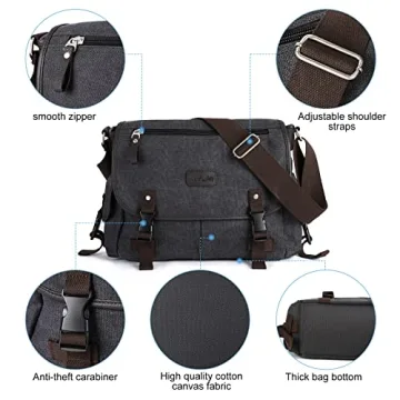 Stylish WEPLAN Messenger Bag for Men and Women