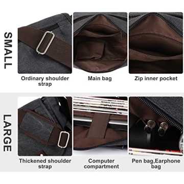 Stylish WEPLAN Messenger Bag for Men and Women