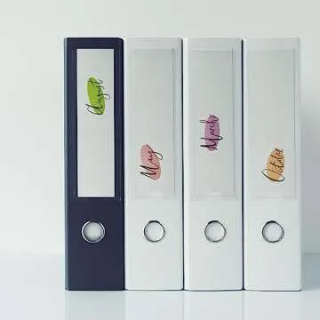 easykart labels 240 Labels Month Stickers 12 Months of The Year Color Coding Clear Label Oval Stickers Month Labels Self Adhesive Stickers 12 Labels Per Sheet Multi Colors 2 Inch (20 Sheets)