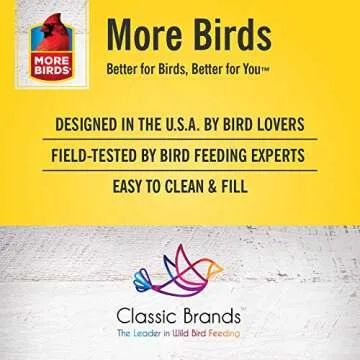 Quick Release Bird Seed Scoop with 1.33 lb Capacity