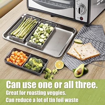 ZIP STANDING Nonstick Bakeware Set for Easy Cooking