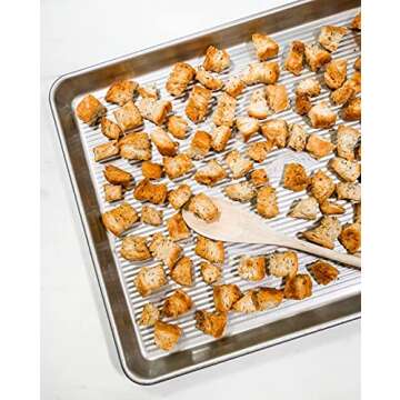 USA Pan Bakeware Half Sheet Pan, Set of 2, Aluminized Steel