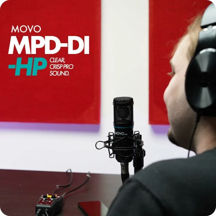 Movo Smartphone Podcast Microphone Kit for Streamers