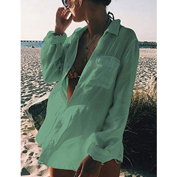 Bsubseach Long Sleeve Beach Shirt - Lightweight and Versatile