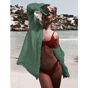 Bsubseach Long Sleeve Beach Shirt - Lightweight and Versatile