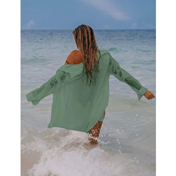 Bsubseach Long Sleeve Beach Shirt - Lightweight and Versatile