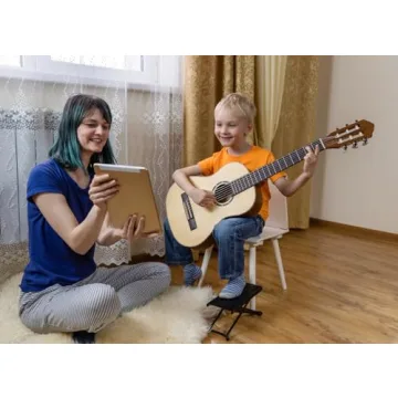 Adjustable Guitar Foot Stool - 1/2/4 Pack Available