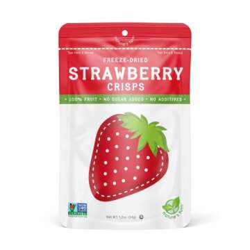 Nature's Turn Freeze-Dried Strawberry Crisps - Healthy Snack