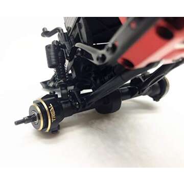 Treal Brass Front Steering Knuckles for Axial SCX24