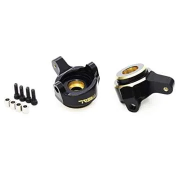 Treal Brass Front Steering Knuckles for Axial SCX24