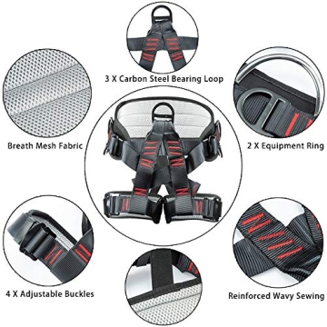 Eleven Guns Half Body Belt Lightweight Safety Harness