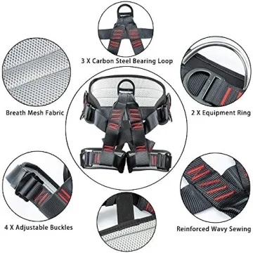 Eleven Guns Half Body Belt Lightweight Safety Harness