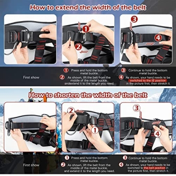 Eleven Guns Half Body Belt Lightweight Safety Harness