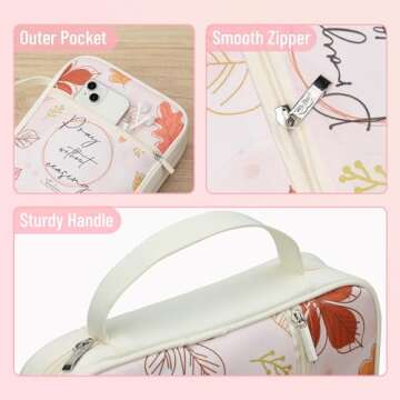 Mr. Pen- Bible Case, Bible Covers for Women, Bible Cover, Bible Bag, Bible Covers for Girls, Bible Carrying Case for Women, Bible Holder Case for Women, Christmas Gift