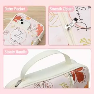 Mr. Pen- Bible Case, Bible Covers for Women, Bible Cover, Bible Bag, Bible Covers for Girls, Bible Carrying Case for Women, Bible Holder Case for Women, Christmas Gift