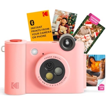 KODAK Smile+ 2-in-1 Instant Print Camera & Printer
