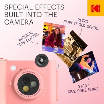 KODAK Smile+ 2-in-1 Instant Print Camera & Printer