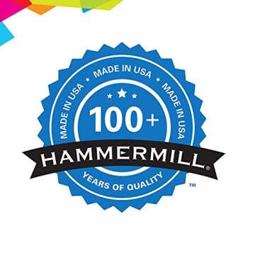 Hammermill Printer Paper, 20 lb Copy Paper, 8.5 x 11 - 6 Packs (2,400 Sheets) - 92 Bright, Made in the USA