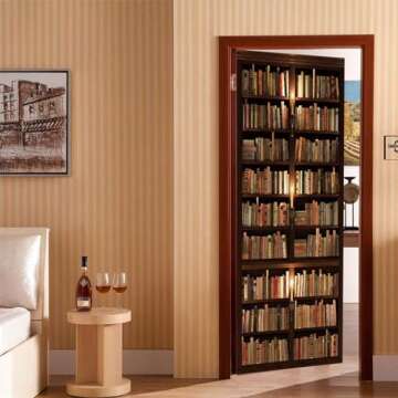 Durable Self-Adhesive TUOKING Door Stickers for Stylish Decor