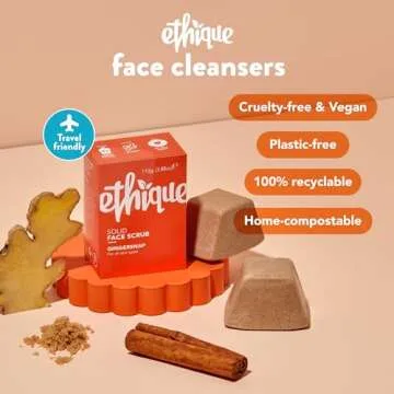 Ethique Gingersnap Eco-Friendly Face Scrub for All Skin Types