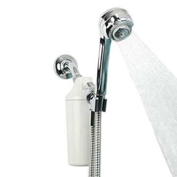 Aquasana Filtered Shower Head with Handheld Wand for Healthier Skin