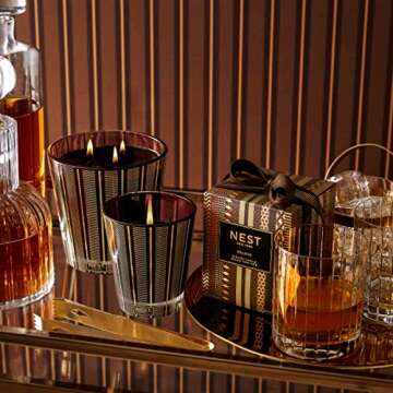 NEST Fragrances 3-Wick Candle- Hearth , 21.2 oz