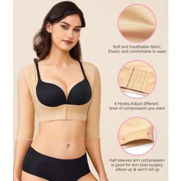 Slimming Arm Shaper for Posture and Confidence Ladies