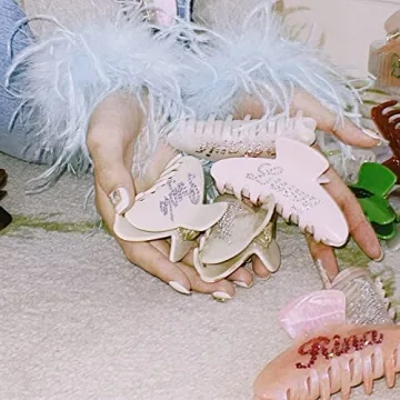 Large Custom Hair Claw Clips for Personalized Style