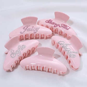 Large Custom Hair Claw Clips for Personalized Style