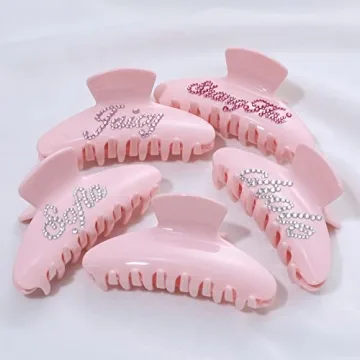 Large Custom Hair Claw Clips for Personalized Style