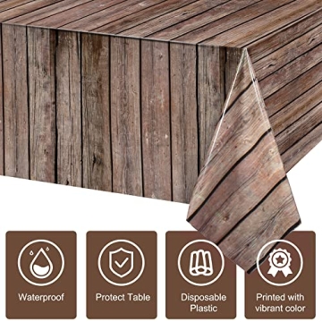 Tiamon Western Party Tablecloths - Durable & Stylish