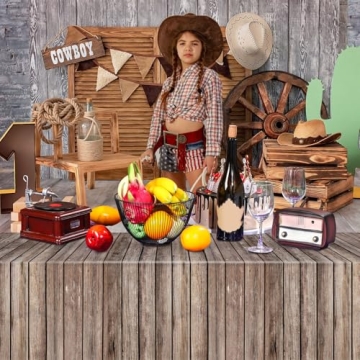 Tiamon Western Party Tablecloths - Durable & Stylish