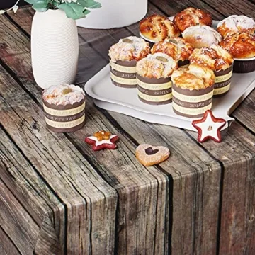 Tiamon Western Party Tablecloths - Durable & Stylish