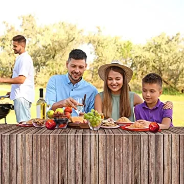 Tiamon Western Party Tablecloths - Durable & Stylish