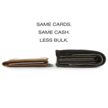 Andar Leather Slim RFID Bifold Wallet - The Ranger Tan